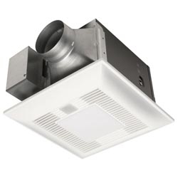 Panasonic FV-08VKL3 Bathroom Fan, 80CFm .6 Sones